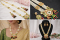 Traditional Pearl Rani Haar Necklace Set with Multicolor Stones – Long Bridal Ethnic Jewellery | RH0564